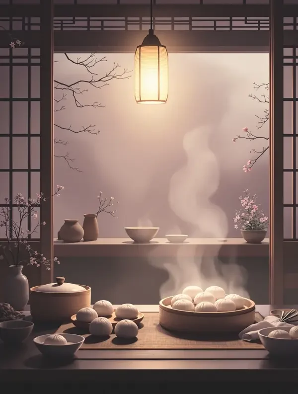 黄果短剧官网《月下小厨娘》封面 - 古装甜宠温情治愈短剧